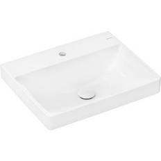 Blanco Grifos de lavabo Hansgrohe Xelu Q 600 x 480 Wandhängend Weiß 6101 Blanco Mate