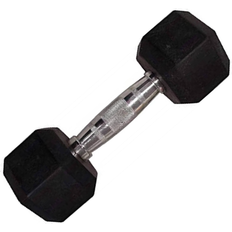 Rubber Hex Dumbbell Single 35lb