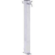 Stahl Regenwassertonnen vidaXL square, 60 Garden Water Column Free Standing Water Fountain