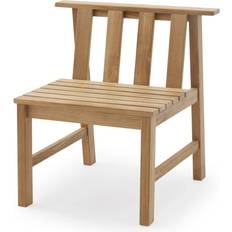 Skagerak sedie da giardino Skagerak Plank Gartenstuhl Teak 58x69.5x77 cm