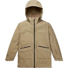 Beige - Skiing Jackets Burton Women's Treeline GORE-TEX 2L Insulated Jacket - Kelp