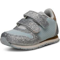 Woden 34 Sneakers Børnesko Woden Ydun glitter II - Ice Blue