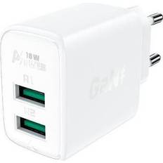 Acefast Gan ladegerät wandladegerät 2x usb 18w schnelladung qc 3.0, afc, fcp