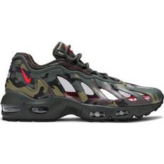 Nike Supreme x Air Max 96 Camo M - Dark Army/Speed Red/Clear