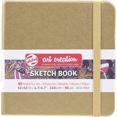 Art Creation Sketchbook White Gold 12x12cm 140g 80 sheets