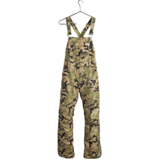 Skiing Jumpsuits & Overalls Burton Women's Avalon Bib Pants - Martini Olive Terra Camo