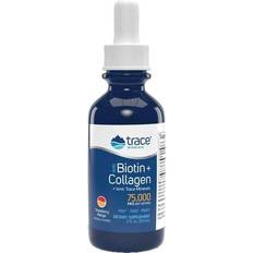 Trace Minerals Research Liquid Ionic Biotin + Collagen Strawberry Mango 75000 mcg