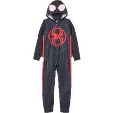 Marvel Nightwear Marvel Boys miles morales spider-man union suit blanket sleeper pajamas