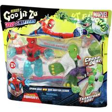 Heroes of Goo Jit Zu Marvel Spiderman Vs Lizard Figure