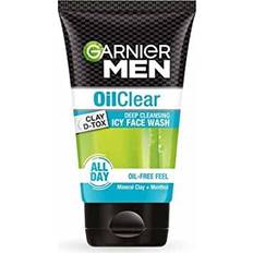 Garnier Facial Skincare Garnier Men OilClear Deep Cleaning Icy Face Wash Oil-Free