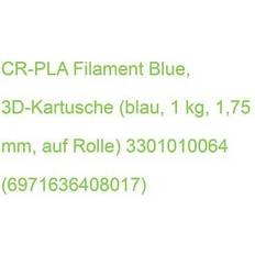 Creality Filaments Creality CR-PLA Blue_1.75mm_1KG_transparent spool_black and white box