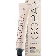 Hårfärg lila permanent Schwarzkopf Igora Royal Absolutes Silverwhite Grau-Lila 60ml