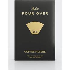 Kaffemaskiner Melitta Kaffefiltre af Papir 1x4 Pour Over 40 Stk
