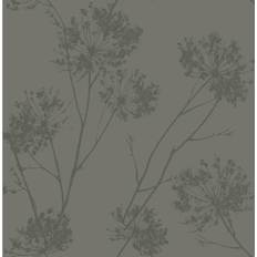 Wallpapers Seabrook Designs Etten Studios Wild Grass Glass Beaded Unpasted Wallpaper Zinc