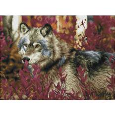 Diamond Paintings Diamond Dotz Autumn Wolf Painting Kit