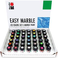 Marabu Acrylic Paints Marabu Easy Paint Marbling Paint Kit for Hydro Dipping 42 Colors