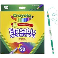 Erasable colored pencils Crayola erasable colored pencils 50ct kids colored pencils