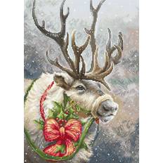 LUCAS Cross-stitch kit deer christmas b598