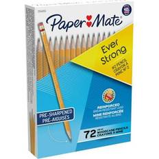 Arts & Crafts Paper Mate EverStrong Erasable Woodcase Pencil, Black, 72/Box 2154955 Quill Black