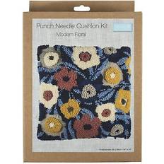 Needlework Kits Trimits punch needle cushion cover kit