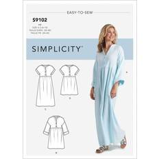 sewing pattern 9102 women h5 6-8-10-12-14