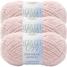 Lion Brand Peach Whip Chenille Appeal Yarn 100g