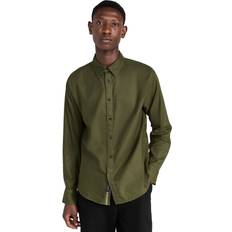 Poliamida Camisas Rag & Bone Tomlin Oxford Shirt Olive Night