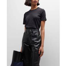 Theory T-shirts Theory Johanna Crewneck Classic Tee BLACK
