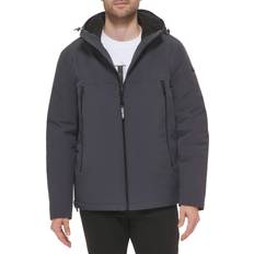 Calvin Klein Jackets Calvin Klein Men's Sherpa Lined Hooded Soft Shell Jacket, Iron