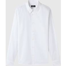 Organic Shirts A.P.C. White Greg Shirt AAB WHITE