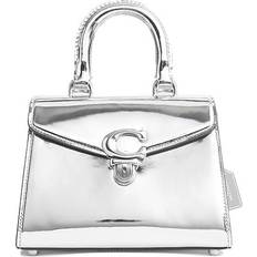 Argent Sacs à main Coach Sammy Metallic Top Handle 21 Silver