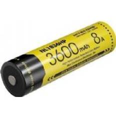 NiteCore BATTERY RECH. LI-ION 3.6V/NL1836HP3600MAH