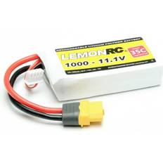 Batteri celler LemonRC RC Batteripack LiPo 11.1 V 1000 mAh Antal celler: 3 35 C Softcase XT60