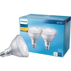 Light Bulbs Philips 90-Watt Equivalent PAR38 Non-Dimmable E26 LED Light Bulb Bright White 3000K 8-Pack