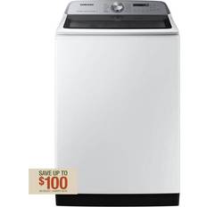 Samsung Washing Machines Samsung WA54CG7150AW 28" Smart Top Solution Super Speed Wash