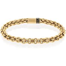 Tommy Hilfiger Bijoux Tommy Hilfiger Bracelet HommeTommy Intertwined Circles Chain 2790522 Acier Doré