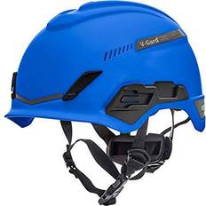 Blue Headgear MSA V-Gard H1 Tri-Vented Helmet - Blue