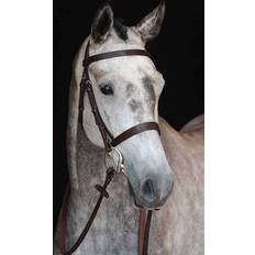 Collegiate Hunt Cavesson Bridle Colour Black Warmblood