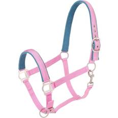 Pink Horse Halters Tough-1 Nylon Padded Halter with Snap