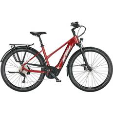 Orange E-Citybikes KTM Macina Tour CX 510 Trapez 2022/23 - Red