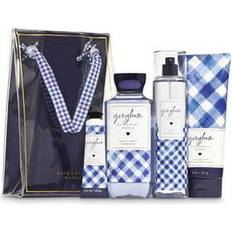 Gift Boxes & Sets Body Works GINGHAM Gift Bag Set Body Cream- Shower Gel Mist