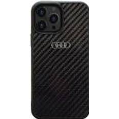 Audi iPhone 13 Pro Max Mobilskal Carbon Fiber Svart