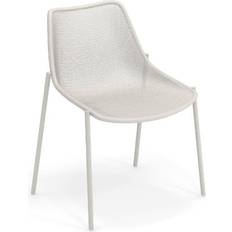 Emu Round Chair Christophe Pillet Vit Metall