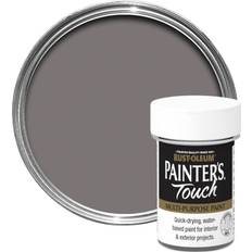 Paint Rust-Oleum Touch Enamel Pewter Wood Paint Grey 0.4L