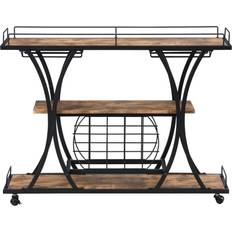 Round Trolley Tables Bed Bath & Beyond Overstock Industrial Cart Trolley Table