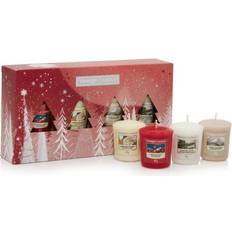 Yankee Candle Holiday Bright Lights Four Sampler Votive Gift Set Scented Candle