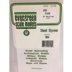 Acoustic Panels Evergreen 9125 Polystyrene 0.125 Plain White 6 x 12 in