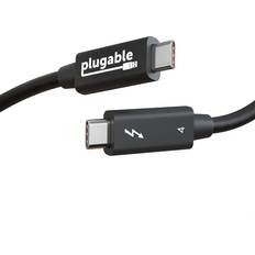 Plugable Thunderbolt 4 Cable 6.4ft USB4 100W Charging 8K 40Gbps