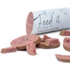 Feed'it & treat singleprotein and Feed'it & Treat Singleprotein Kanin 400g Pølse