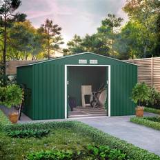 BillyOh 11x10, Ranger Metal Shed With Foundation Kit (Building Area )